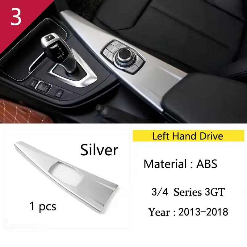 For BMW 3 4Series3GT F30 F31 F32 interior Glove Box Co-Pilot Toolbox Strips Sequin Decorative Cover Trim Car Styling Accessories