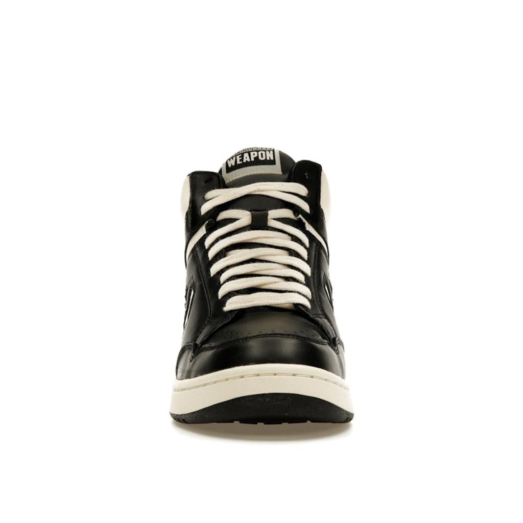 Converse Weapon High Old Money Pack - черные кроссовки цвета натуральной слоновой кости унисекс A04400C