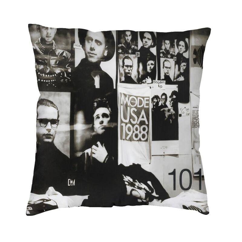 Heavy Metal Rock Band Depeche Cool Mode Throw Pillow Covers Decor Home Kawaii Cushions for Sofa Square Pillowcase