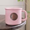Керамика Xingba Чашка Университета Цинхуа Пекинского университета Значок из розовой меди Кофейная офисная чашка Подарочная коробка