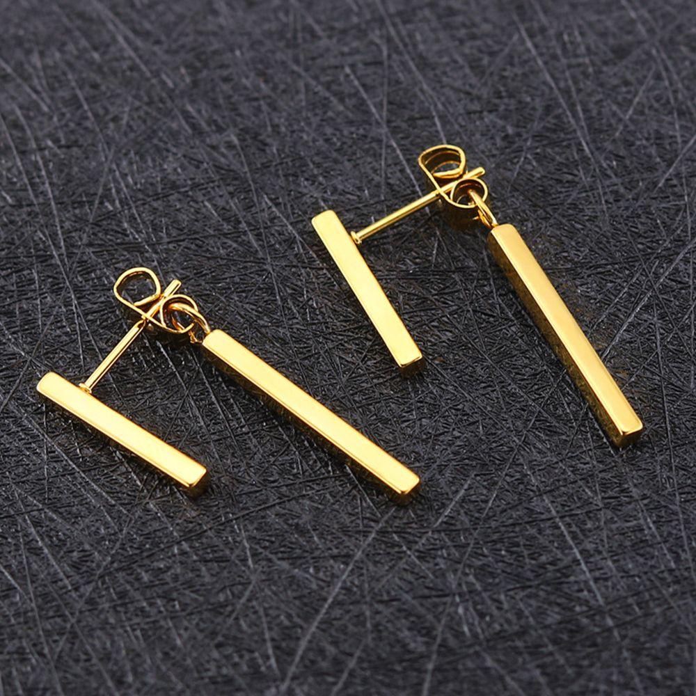 Однотонные Свадебные Подарки Женские Серьги Корейский Стиль Пусеты Серьги Бижутерия Аксессуары Т-образная форма