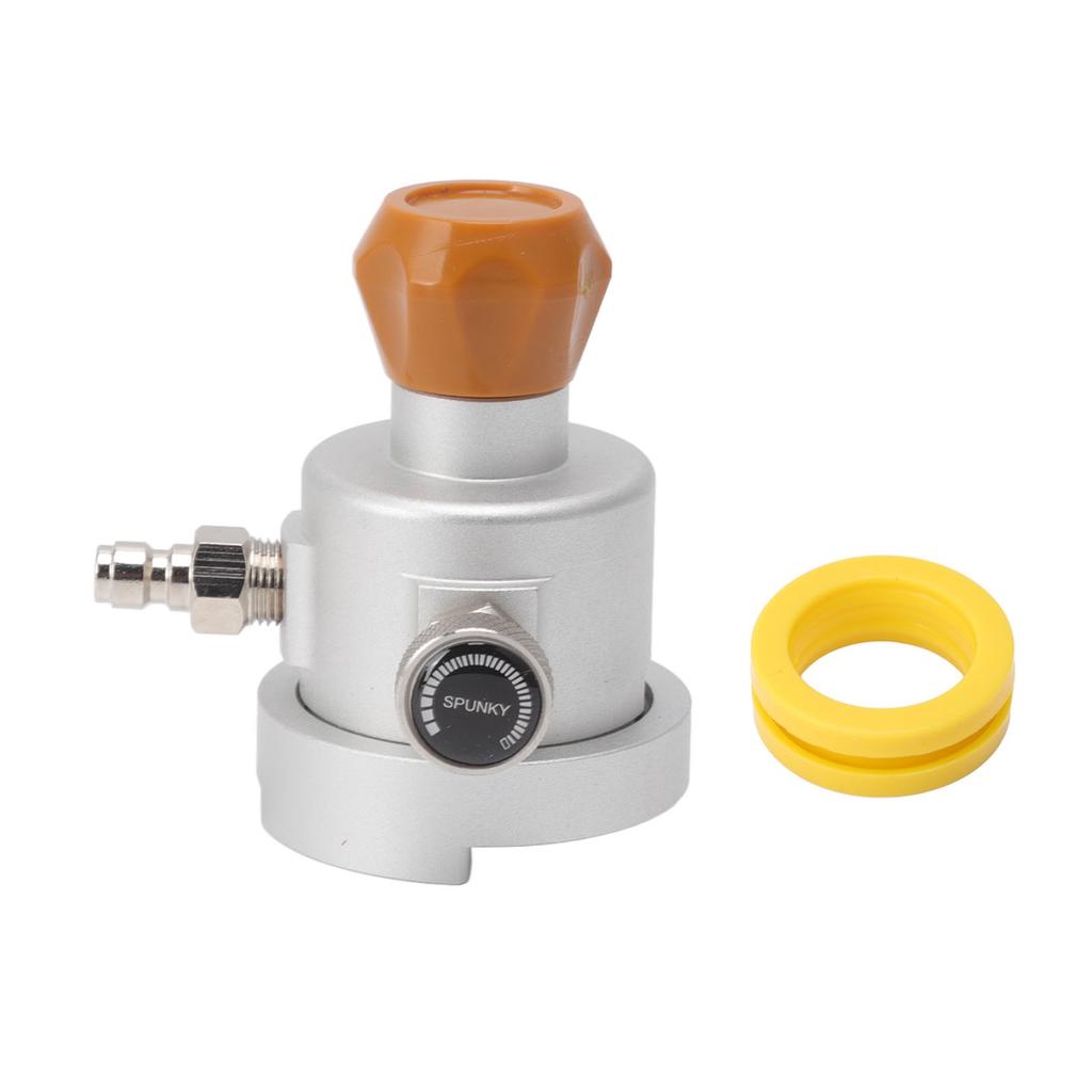 Soda Refill Adapter Aluminium Rubber With Air Release Switch and Male Connector Soda Quick