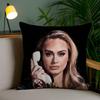 Горячая певица А-Адель 30 Наволочка для дома, общежития, спинки стула, короткий плюш, двусторонняя печать, подушка для дневного сна в офисе