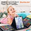 Shuttle Art 335-Piece Kids Art Set with Carry Case and Easel (Color Pencils, Crayons, Watercolors, Markers, Origami, Coloring & Sketch Pads)