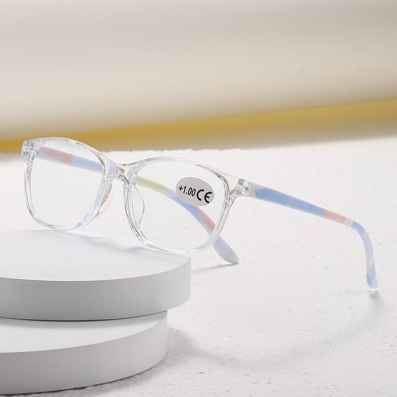 Новые квадратные очки для чтения с защитой от синего света для женщин с пресбиопией и гиперметропией, мужские очки для чтения +1.0 +1.5 +2.0 +2.5