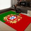 1PC Portuguese Coat Of Arms Floor Mat for Living Room, Game Rooms, Office, Bedroom, Office Floor Mat Playful Design, Christmas fan gifts