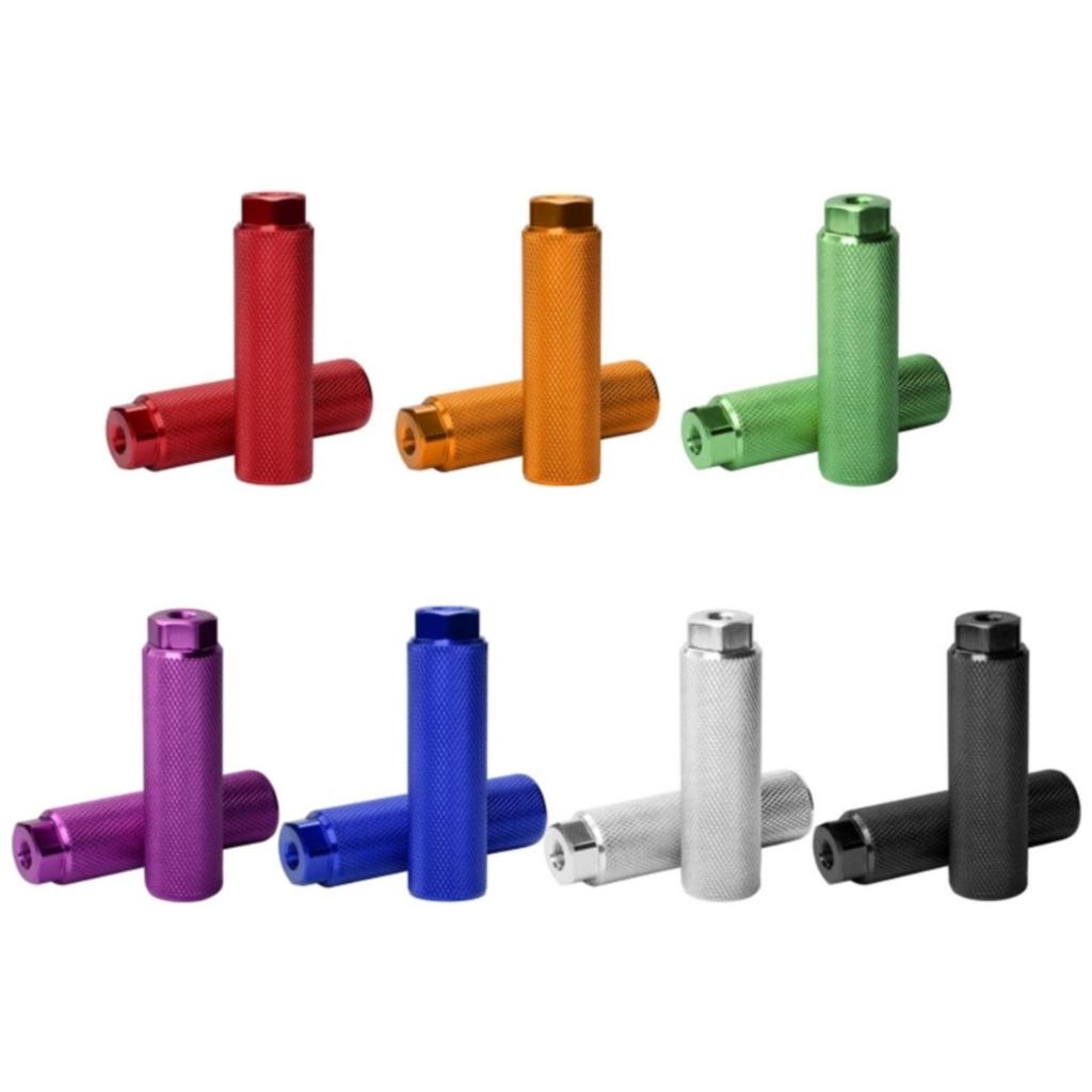 Bicycle Pegs Anti Skid Lead Foot For BMX Bike Fit 3/8'' Axle Footrest-Lever Bike Pegs Aluminum Alloy Bicycle Accessories