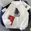 Kawaii Cartoon Pesto Penguin Printing Hoodies Sudadera Mujer Winter Fleece Women/Men Hooded Sweatshirts Cute Graphic Pullovers