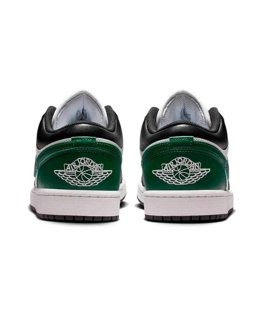Nike Air Jordan 1 Low M - Черный:Гоге Зеленый:Summit White / 553558-047