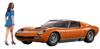 Hasegawa Пластиковая фигурка Lamborghini Miura P400SV для девочек, модель 20423 1/24 с итальянским