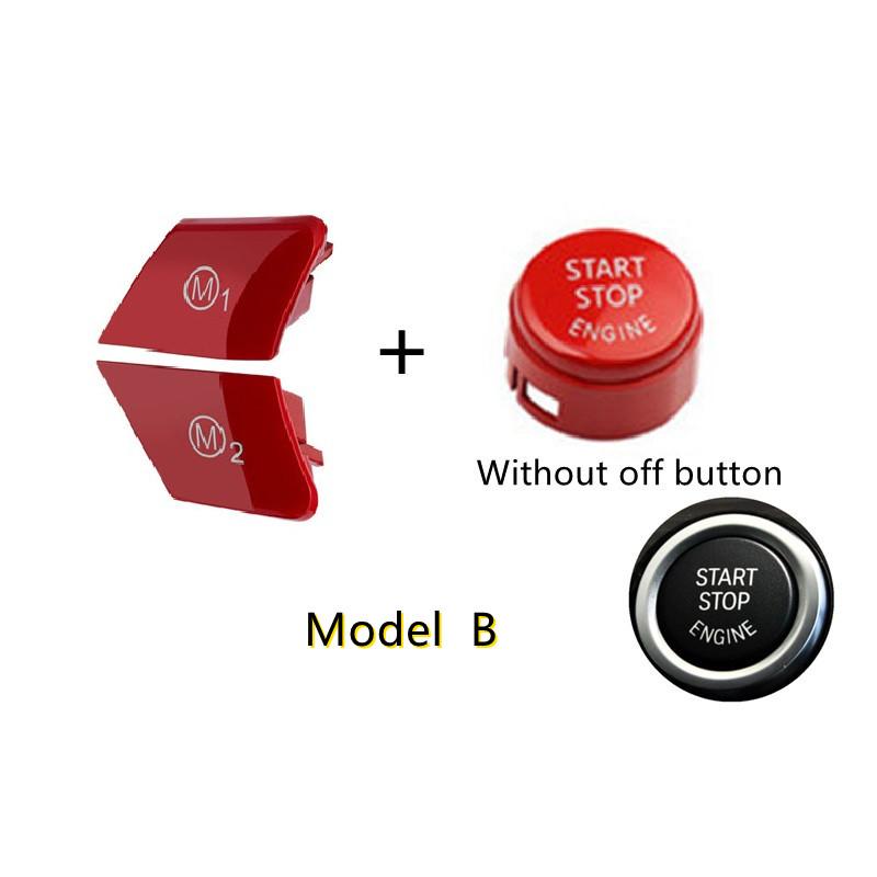 Автомобильный руль M1 M2, кнопка запуска двигателя для BMW M3 M4 M5 M6 X5M X6M F10 F15 F16 F30 F34 F36 M
