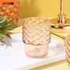 Pineapple Stacking Glass Cups Set