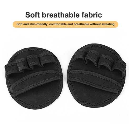 2 шт. подушечки для фитнеса, подъемные подушечки, износостойкие дышащие подушечки для тяжелой атлетики, кросс-фитнеса, защитные подушечки для ладоней