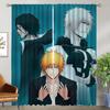 BLEACH Blackout Curtain for Room 2 Panel Curtains Детская комната Домашний интерьер Шторы Хэллоуин Украшения Разделительные жалюзи Гостиная