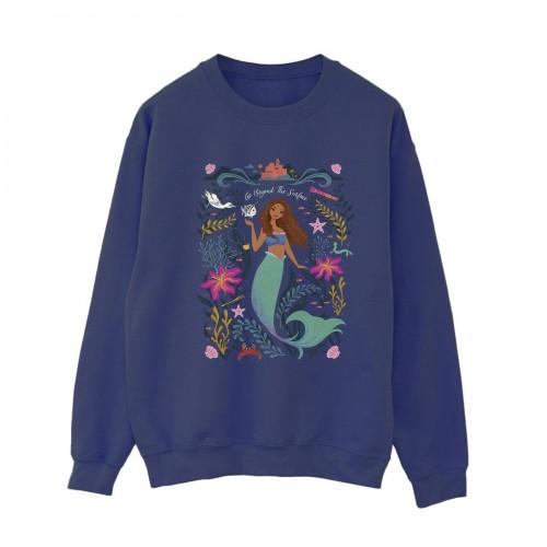 The Little Mermaid Womens/Ladies Go Beyond The Surface Sweatshirt
