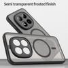 Чехол для Xiaomi POCO M8 M8 Pro, полупрозрачный, матовый, из PC+TPU, защита от отпечатков пальцев, полупрозрачная крышка для Poco M8