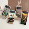 Чехол для телефона Samsung Galaxy Z Flip 3 4 5 Прозрачный складной чехол из прочного ПК для Galaxy Z Flip 3 5 Прозрачный чехол Истребители