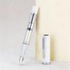 Перьевая ручка Jinhao 58D Прозрачный акрил Вращающийся колпачок Чернильная ручка для письма Студент