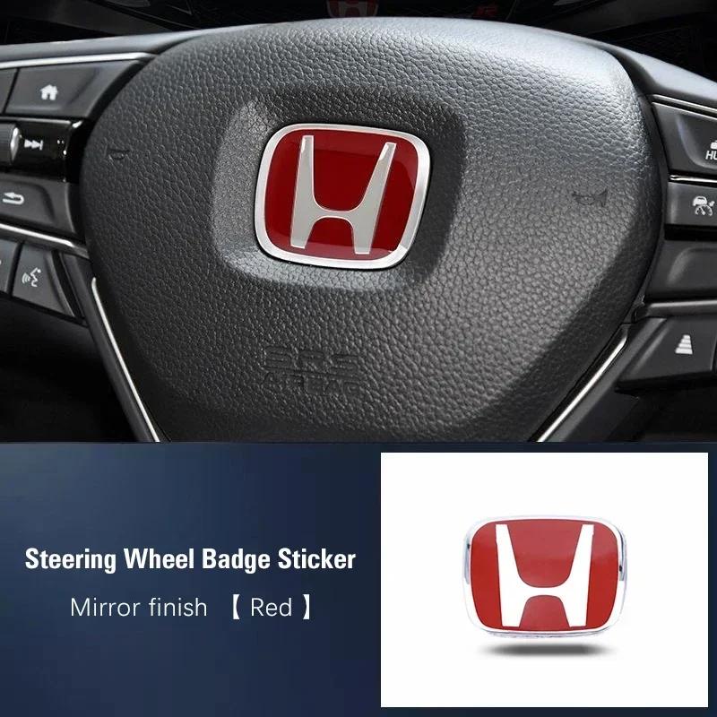 PLXI9 Honda Special Car Logo Badge Modification Stickers Car Accessories For Honda 10th 11th Gen Civic 8-10th Gen Accord 2006-2022 CRV