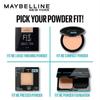 Maybelline New York Fit Me Pressed Powder Foundation Compact 330 Toffee 8.5g Mattifying Long Lasting Shine Control Smooth Finish