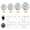 Goture Fly Reel, Drop-in Reel, Large Arbor, Aluminum Alloy Disc Drag, Interchangeable Left/Right, 9/10