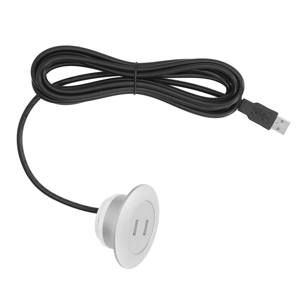 Разъем для зарядки USB для дивана, скрытый монтаж, два порта USB для зарядки, розетка для домашнего использования