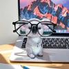 Kawaii Eyewear Display Rack Elephant Eyeglasses Show Stand Glasses Holder Rack  Office