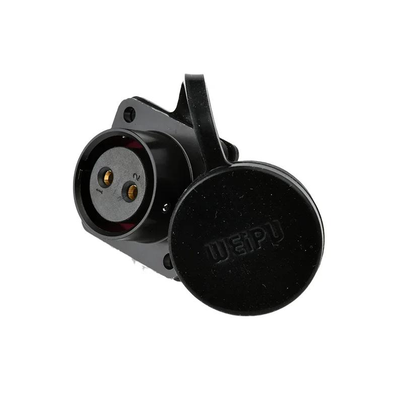 WEIPU SA28 Panel Female Socket Z 2 3 4 7 8 9 10 12 16 17 20 24 26 35 Pin Waterproof M28 Electrical Connector IP67 Large Current