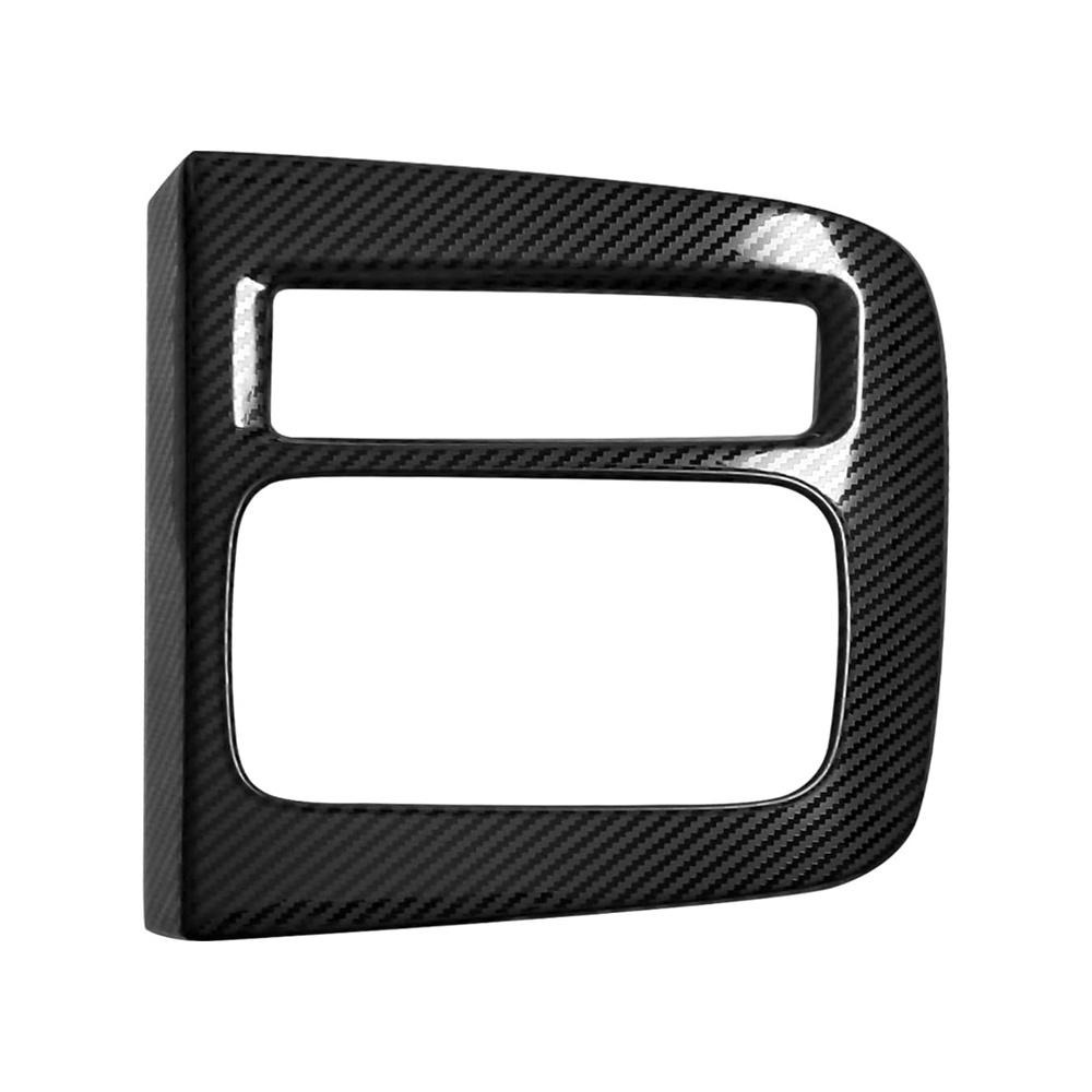 Carbon Fiber Look Console Gear Shift Panel Cover Trim For Honda CRV CR-V 2023-2024