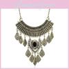Bohemian Tree Leaf Necklace With Multiple Layers And Sparkling Details For Gift For Teens