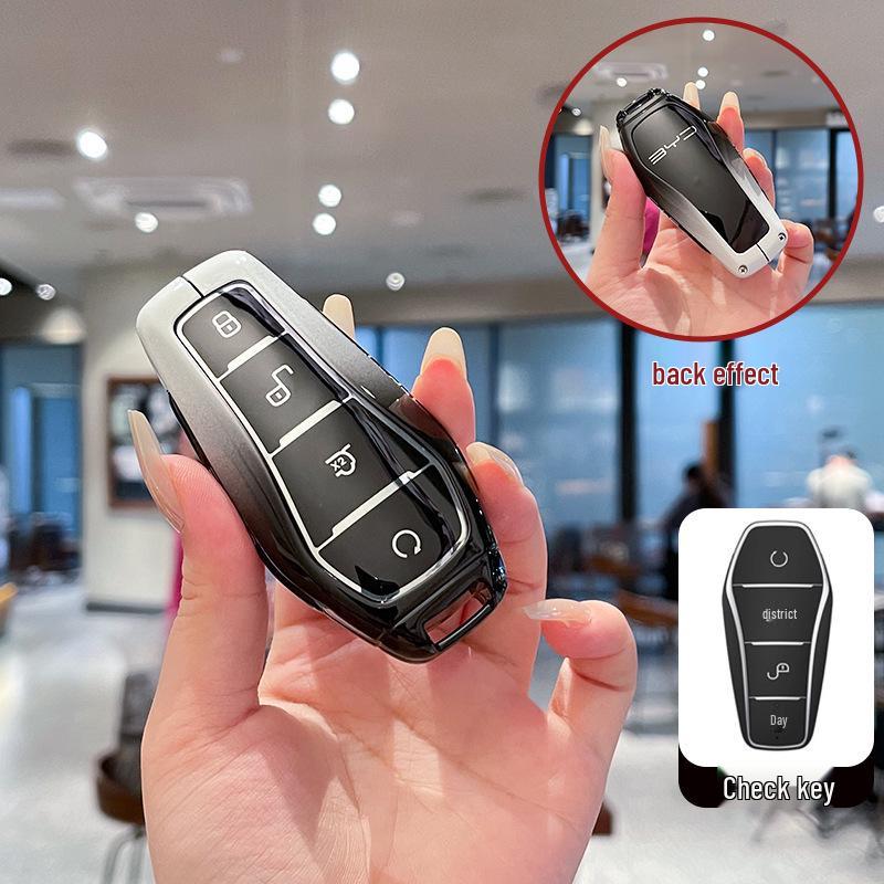 Ключевой кейс для BYD: Pro Songplus, Yuan DMI, Dolphin Max, Han, Tang, Qin, Seal, Destroyer 05, Guardian
