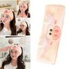 Elastic Women Shower Hairband Face Washing Headband Cute Piggy Plush Face Wash Hairband Home Makeup Headband