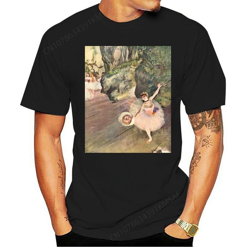 Dancer With A Bouquet Of Flowers (The Star Of The ballet) T Shirt By Edgar Degas Unisex Tshirt