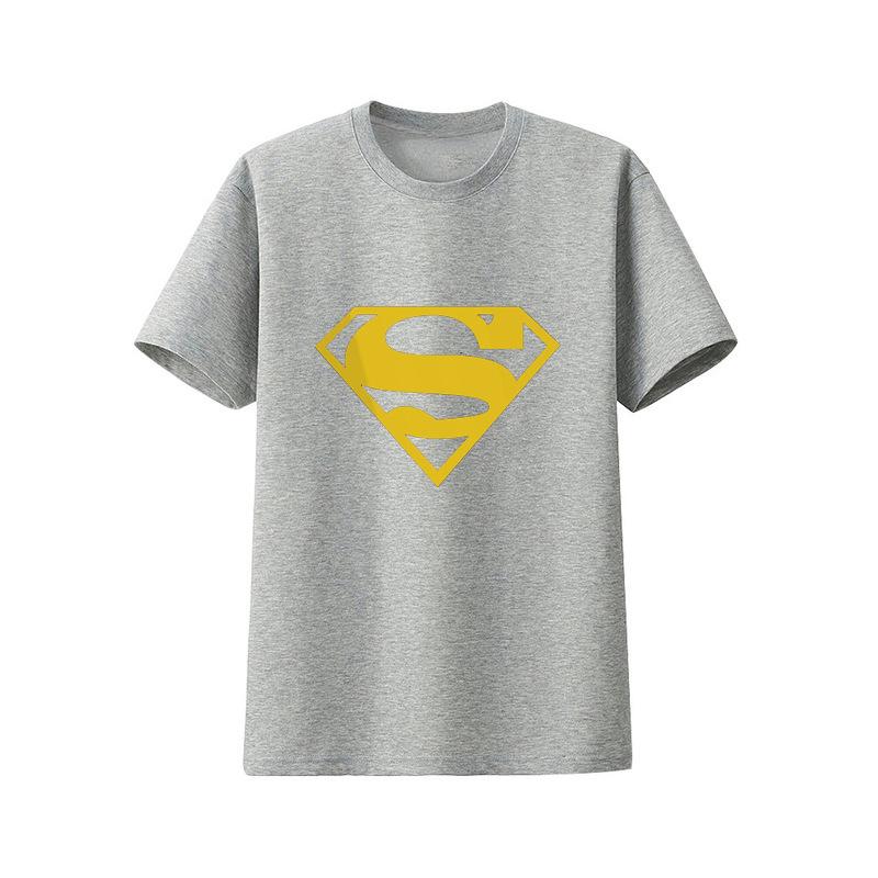 Мужская футболка Marvel's Avengers Superman 100% чистый хлопок % С коротким рукавом Повседневная и удобная футболка Мужской топ