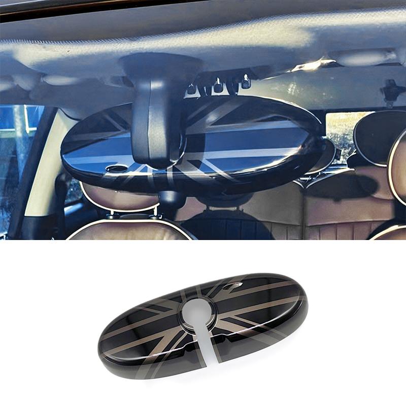 ABS Car Inner Rear View Mirror Cover For MINI Cooper R55 R56 R57 R61 R60 Countryman Rearview Mirror Decoration Car Accessories
