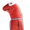 Плюшевая игрушка Alan из Smiling Friends, мягкая, обнимательная, набитая кукла для фанатов, коллекционный персонаж мультфильма, декор для кровати, стола, офиса