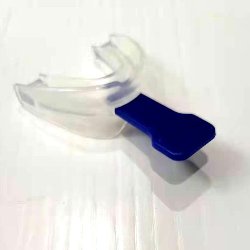 Набор зубных кап против храпа с домашней слепочной ложкой и стоматологическим контейнером 50 г