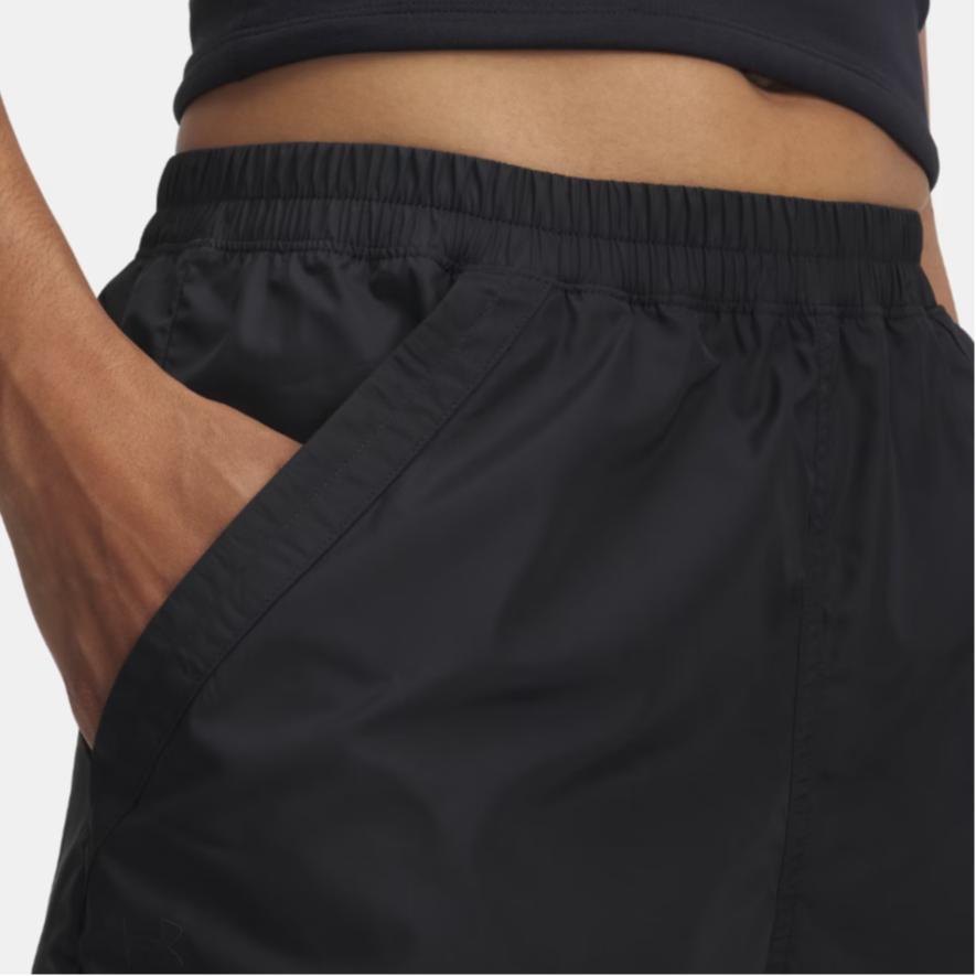 Under Armour Неудержимая Практичность SS25 Удобная Мода Универсальные Дышащие Спортивные Шорты Женские шорты Черный 1389667-001