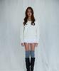 ROSEFRANTZ Fur V-Neck Knit [Ivory]