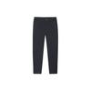Outdoor Series Solid Color Mid-Rise UV Protection Straight Leg Casual Pants Women Bottoms Basic-Black 162420508-2
