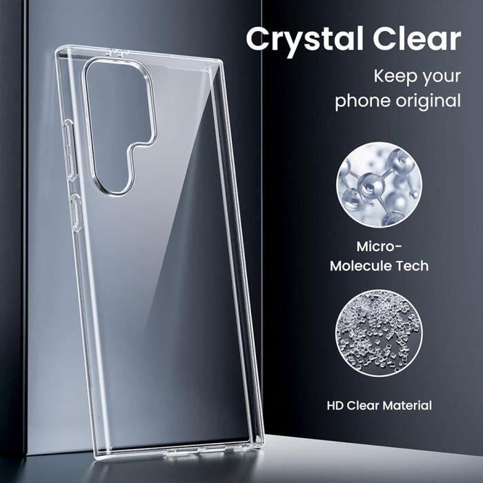 Coque de protection - BOOLING - pour Samsung Galaxy S25 Ultra - Silicone - Transparent - Antichoc