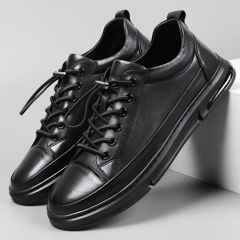 Мужская обувь из натуральной кожи высокого качества, повседневные модные кроссовки, мужская черная крокодиловая кожа, удобная роскошная мужская обувь