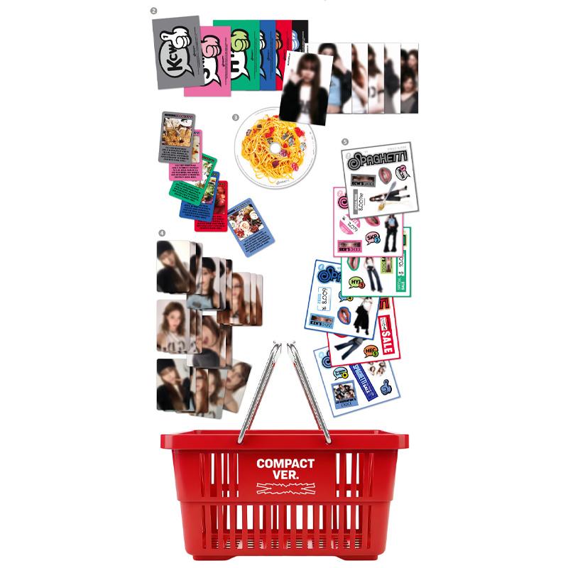 LE SSERAFIM 1st Single Album [SPAGHETTI] (Compact Ver.)