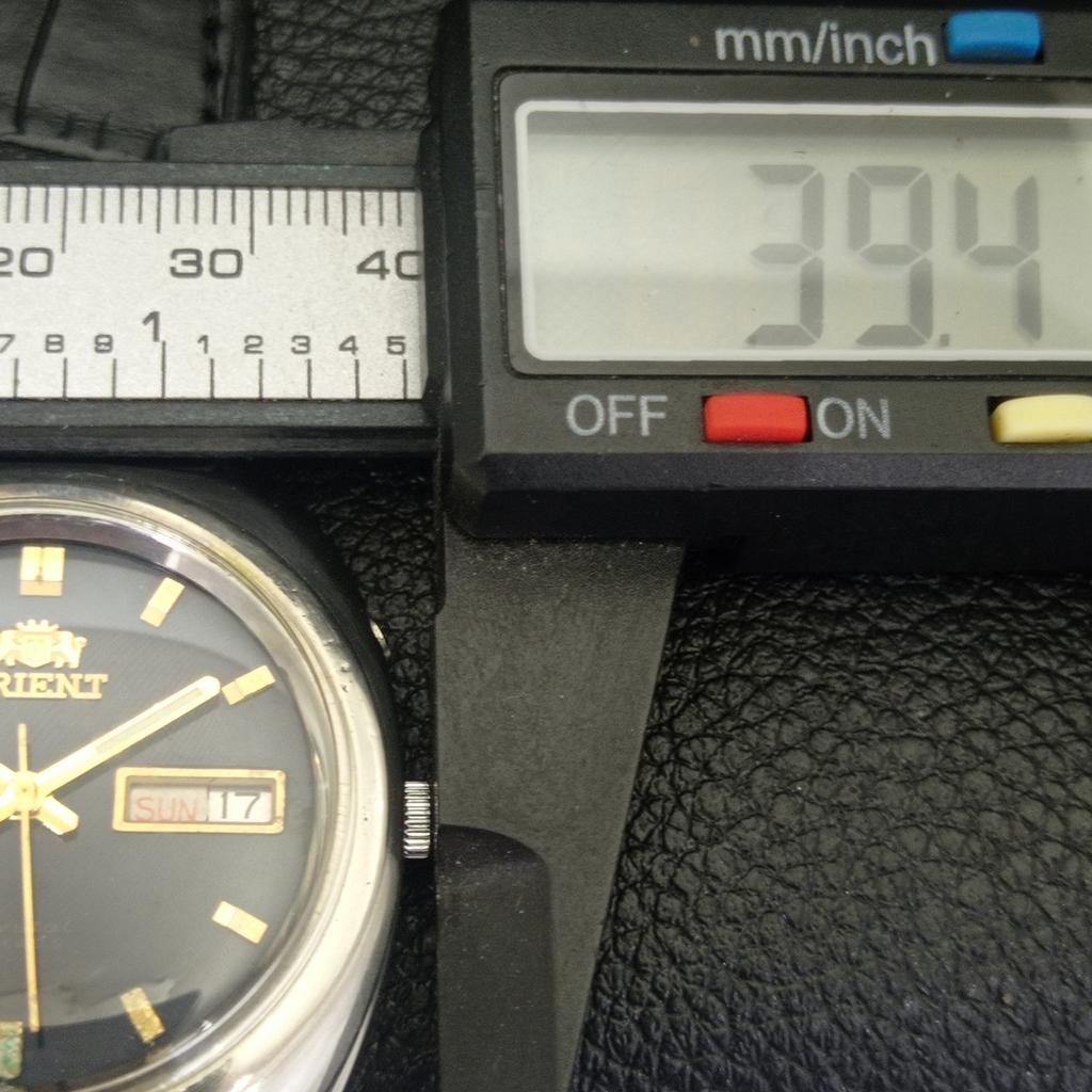 АВТОМАТИЧЕСКИЕ ВИНТАЖНЫЕ ЧАСЫ ORIENT CRYSTAL 46941 ЯПОНИЯ МУЖСКИЕ ОРИГИНАЛЬНЫЙ ЦИФЕРБЛАТ a703456-1 R213c-a703456