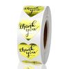 500 Thank You Stickers Mini Diy Craft Gold Heart Shaped Lables Wedding Favour