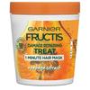 Маска для волос за 1 минуту 400 мл 1 упаковка Папайя Garnier Fructis Style Восстанавливающая для поврежденных волос 1 минута