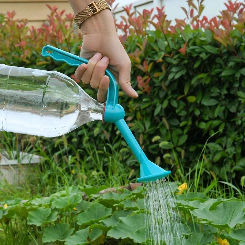 1pc Plant Watering Handheld Dual-purpose Water Spray Bottle Water Can Top Waterers Shower Seedling Irrigation Gardening Tools