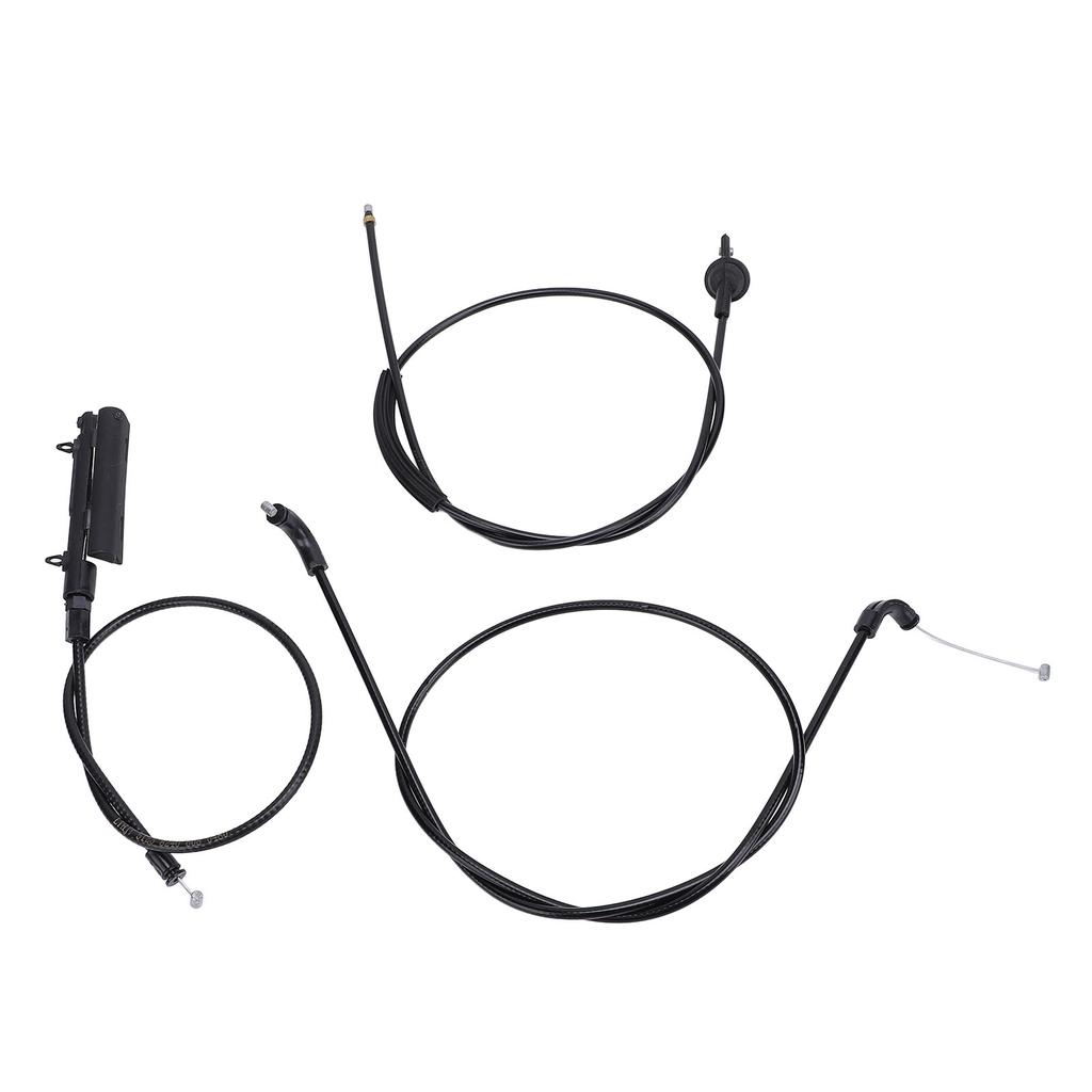 Трос открывания капота двигателя, комплект тросов Боудена, стальной трос, ПВХ 51237197474 для 7 серии E65 E66 740i