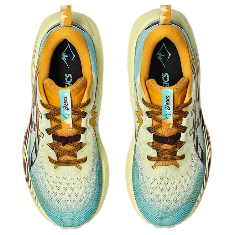 Asics Кроссовки мужские Trabuco Max 4 Пшеничный желтый Темно-красная планета Крем 1011B976-750