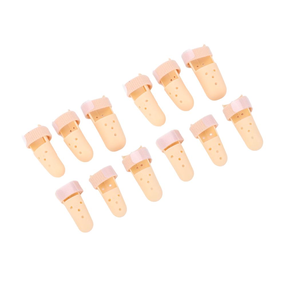 12 шт., шина для пальцев, молотковый стабилизатор пальца, регулируемый иммобилизатор пальца для сустава пальца Di